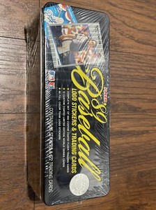 1989 FLEER Baseball GLOSSY Factory Sealed TIN Set #d 4588 Ken Griffey Jr Rookie