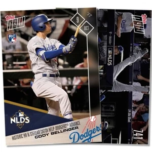 2017 TOPPS NOW #741 CODY BELLINGER STORICO HR & CATCH HELP DODGERS ADVANCE - Foto 1 di 2