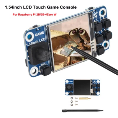 Mini 1.54' Game Console LCD Touch Screen Display for Raspberry Pi 2B/3B+/Zero W - Bild 1 von 4