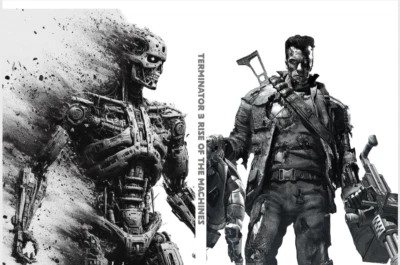 TERMINATOR 3: RISE OF THE MACHINES customized steelbook case only! - Image 1 of 4