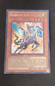 YGO Gladiator Beast Equeste Secret 1st LP Legendary Collection GX LCGX-EN251 - Picture 1 of 6