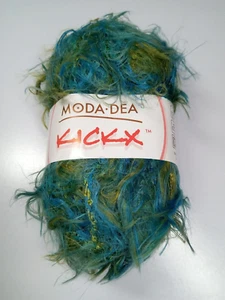 Moda Dea Kickx Yarn-Color: Swish-Eyelash Yarn-68 Yards - Picture 1 of 2
