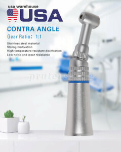 Dental E Type Contra Angle Low Speed Handpiece Push Botton SKYSEA 1:1 Gear fz