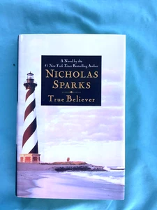 RARE SIGNED 1ST EDITION! True Believer by Nicholas Sparks (2005) A FINE HC w/DJ - Picture 1 of 3