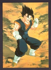 1990s DRAGON BALL POSTCARD Akira Toriyama 15 x 10.5 cm. (6" x 4.25") Vegito #10