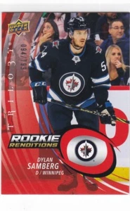 DYLAN SAMBERG 2022-23 CUBIERTA SUPERIOR TRILOGÍA RENDICIONES DE NOVATO #097/799 #RR-25 - Imagen 1 de 1