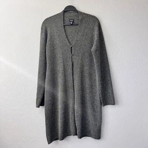 Eileen Fisher Italian Yarn Cardigan Duster Sweater Knitwear XL - Picture 1 of 6