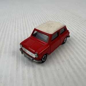 Tomica Blmc Mini Cooper S Mark Iii F8 Made In Japan Discontinued Red & White - Picture 1 of 5