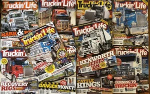 Truckin’ Life Magazine 10 Issues 2013 With All Posters Jan-Mar Jun Aug-oct Dec+ - Foto 1 di 1