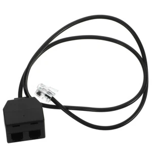 Rj9 Telephone Splitter Rj9 Phone Cable Adapter Telephone 4P4C Detachable Line - Picture 1 of 12