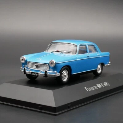 ixo 1:43 Peugeot 404 1968 Diecast Car Model Metal Toy Vehicle - Image 1 of 4