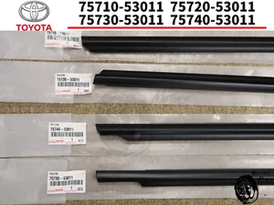 TOYOTA GENUINE Altezza GXE10 SXE10 Lexus IS300 4-SET Front Door Belt Out Molding - Picture 1 of 11