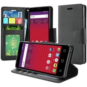 GSA Case for Alcatel REVVL A30 Fierce A30 Plus Walters Flip Wallet Credit Card - Picture 1 of 1