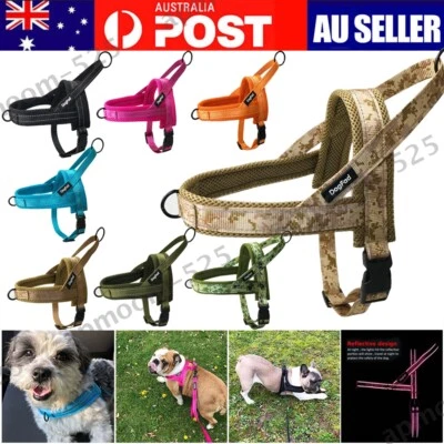 Pet No Pull Dog Harness with Breathable Mesh Padded Reflective Dog Vest XXS- XL - image 1 of 4
