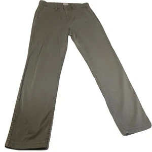 Pantalone J Crew Donna 28 Grigio Misto Cotone Eco Friendly Rivisitato - Foto 1 di 14