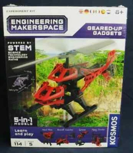 Construye un helicóptero scooter avión y más kit educativo divertido 5 en 1 edad 8+ - Imagen 1 de 4
