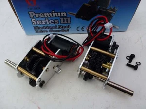 Taigen 5: 1 Premium Steel Ball Bearing Gearbox Fit 1/16 HengLong tanques Eje largo - Imagen 1 de 2