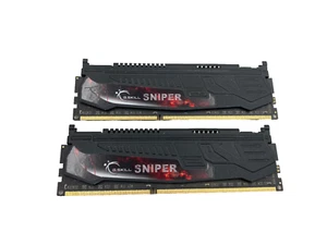 G.SKILL SNIPER 8 GB RAM (2x4GB) DDR3 1866MHz (F3-14900CL9D-8GBSR) CL 9-10-9-28 - Picture 1 of 2