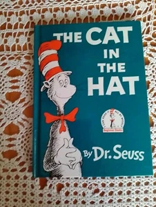 The Cat In The Cat Book Dr. Seuss 1989 Hardcover Vintage Chidrens Story - Picture 1 of 4