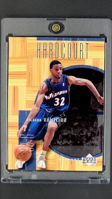 2000 2000-01 UD Upper Deck Hardcourt #60 Richard Hamilton Wizards 2nd Year Card - Image 1 of 4