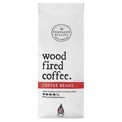800+ SOLD! Fresh Wood Fired Coffee Beans - 1kg Bag • 29.50$