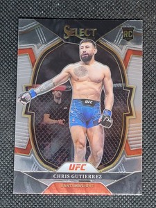 2023 Select UFC Concourse Base #100 Chris Gutierrez RC