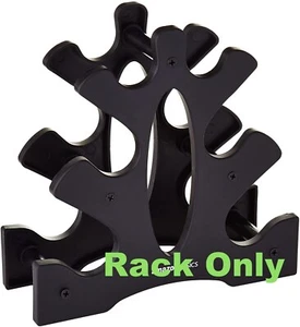 NEU 3-stufiger Hantel Aufbewahrung Halter Baum Organizer Ständer Rack Halterung Fitness Gym - Bild 1 von 3