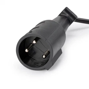 1PC Battery Charger Connector Round Charge For EzGo Golf Cart 48V 5A 3 Pin Plug - Picture 1 of 15
