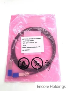 Amphenol Direct Attach Passive Copper Cable - 9.84 Feet - 10 SF-SFPP2EPASS-003 - Picture 1 of 1