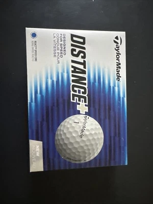 Pelotas de golf TaylorMade Distance Plus y diamante suave sensación mayor distancia Foto 1 de 2