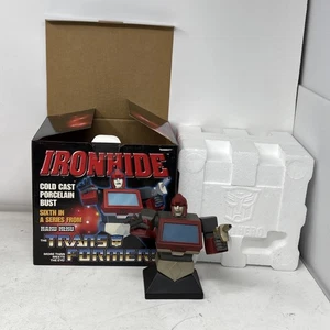 2002 Hasbro TRANSFORMERS Ironhide Hard Hero Porcelain Bust Ltd Ed Numbered - Picture 1 of 14