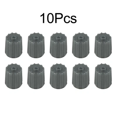 Car Tire Valve Dust Stems Air For  TPMS Tire Cap With Gasket Replace 10PCS - Image 1 of 4