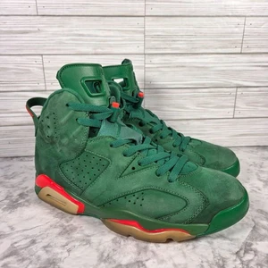 Nike Air Jordan 6 Retro NRG Verde Gatorade Para hombres 10.5 AJ5986-335 Proyecto Restaurar - Imagen 1 de 10