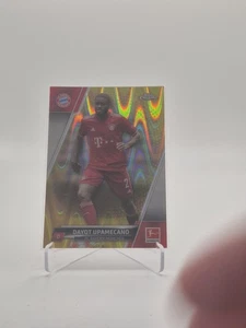 2021-22 Topps Chrome Bundesliga - Dayot Upamecano Gold RayWave Refractor - Bild 1 von 2