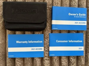 ππ2021 Honda Accord Owners User Guide LX SE EX-L EX Sport I4 1.5 2.0 SEDANππ - Foto 1 di 5