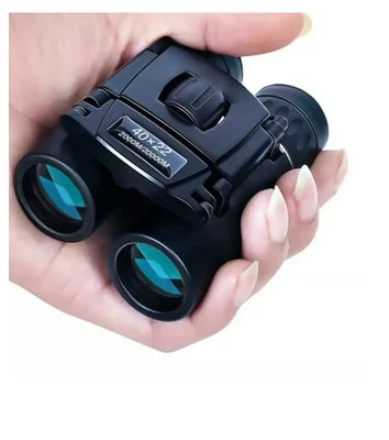 40x22 HD Powerful Binoculars 2000M Long Range Folding Mini Telescope BAK4 FMC UK - Image 1 of 4