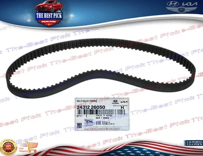 1.6L 阀门定时带 ⭐OEM⭐ 1996-2011 Accent 2006-2011 起亚里约里约热内卢 5 2431226050 — 第 1/4 张图片