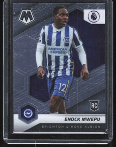 2021 Panini Mosaic Premier League Enock Mwepu Rookie Brighton & Hove Albion #113 - Picture 1 of 2
