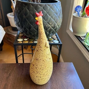 Vintage Les Poules De Catherine Hunter Belgium Ceramic Pottery Hen Chicken - Picture 1 of 9
