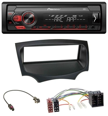 Pioneer DAB 1DIN MP3 AUX USB Autoradio für Ford Ka (RU8, ab 2008) - Bild 1 von 4