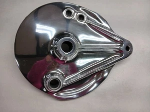 Professionally polished Honda cb750 sohc rear brake backing plate. Cafe. Chop. - Picture 1 of 3