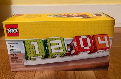 LEGO Iconic: Calendario Ladrillo (40172); NUEVO en Caja; Juego Retirado Foto 1 de 4