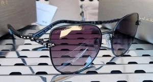 New Bvlgari Serpenti Sunglasses 0BV6184B 20238G Viper Black w/ Grey Gradient - Picture 1 of 15