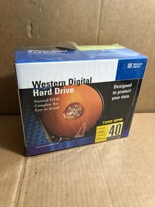 Western Digital Caviar 40GB Internal 7200RPM 3.5" WD400BBRTL HDD Sealed - Picture 1 of 5