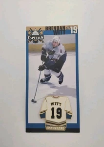 MAGLIA GIOCATORE BRENDAN WITT #19 SPILLA BAVERO WASHINGTON CAPITALS - Foto 1 di 4