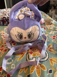 "Bolso de mano Labubu púrpura difuso 7"" de largo 5,5 de alto" - Imagen 1 de 4