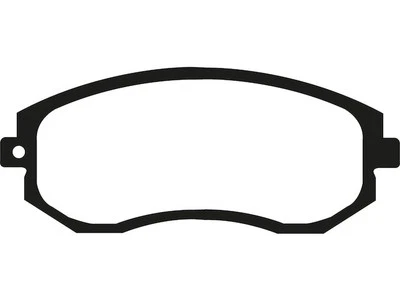 Juego de pastillas de freno delanteras EBC 69624FMQN 2014 2015 para Subaru BRZ 2013-2020, 2022-2023 Foto 1 de 4