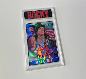 Rocky Balboa Boxing Movie Sylvester Stallone Custom Film Card In Slab Case - Bild 1 von 4
