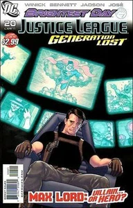 Variante 1:10 JUSTICE LEAGUE GENERATION LOST #20 1a impresión DC Comic DÍA MÁS BRILLANTE - Imagen 1 de 1