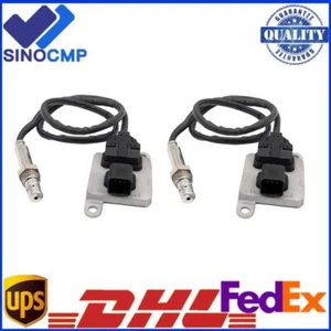 2Pcs Nox Sensor 12642310 & 12642311 For Silverado Sierra 6.6L Diesel 2010-2015 - Picture 1 of 7